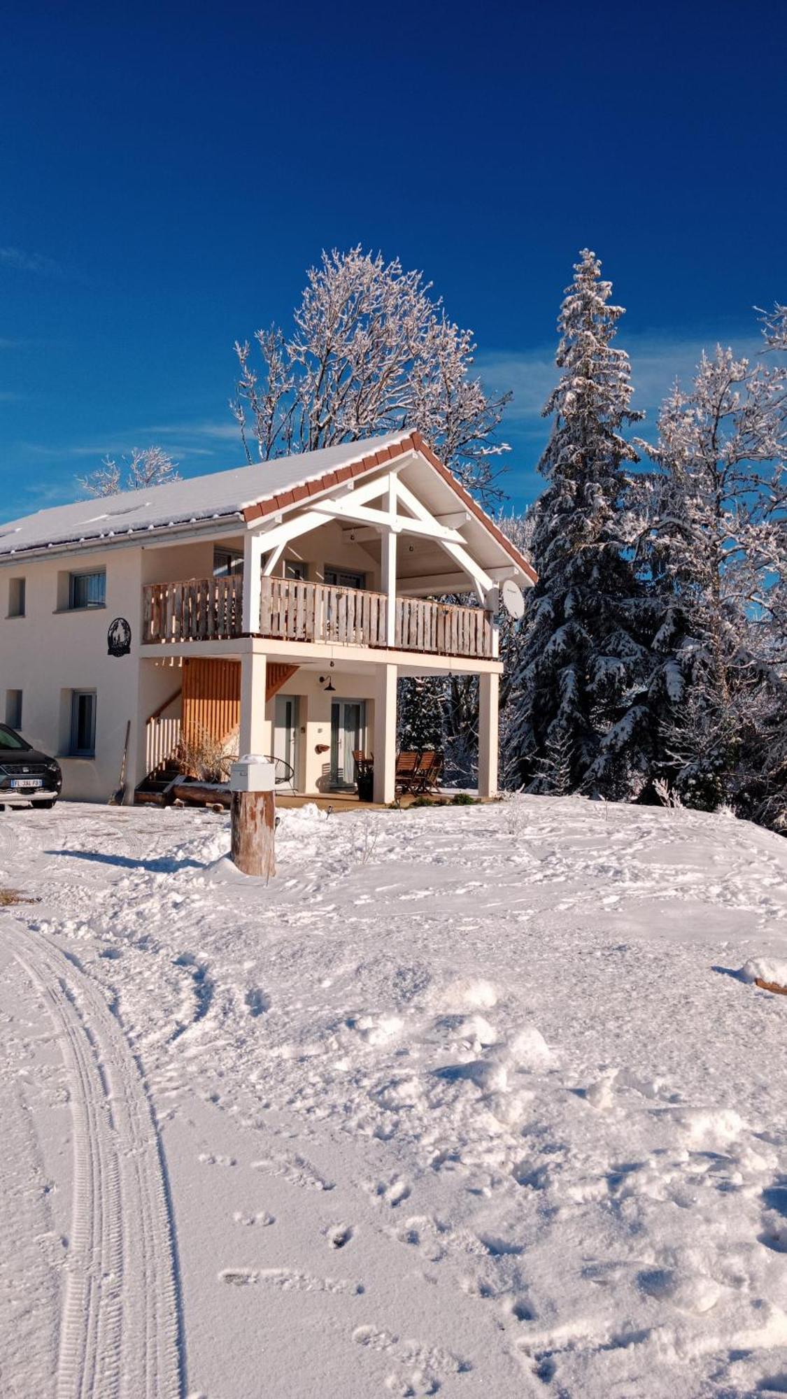 Gite Des Roches La Chaux-du-Dombief Dış mekan fotoğraf